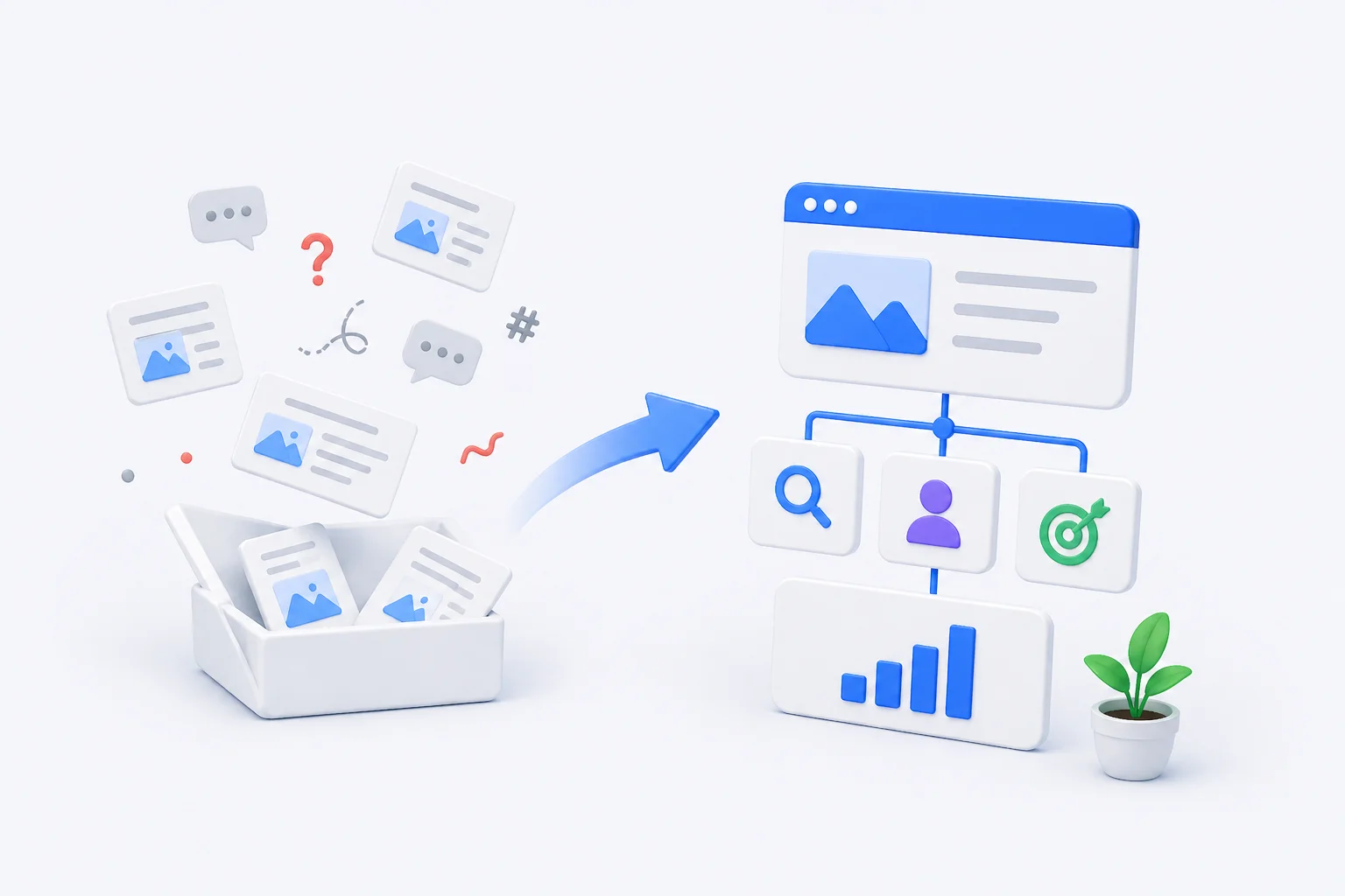 Why Content Systems Beat Random Posting